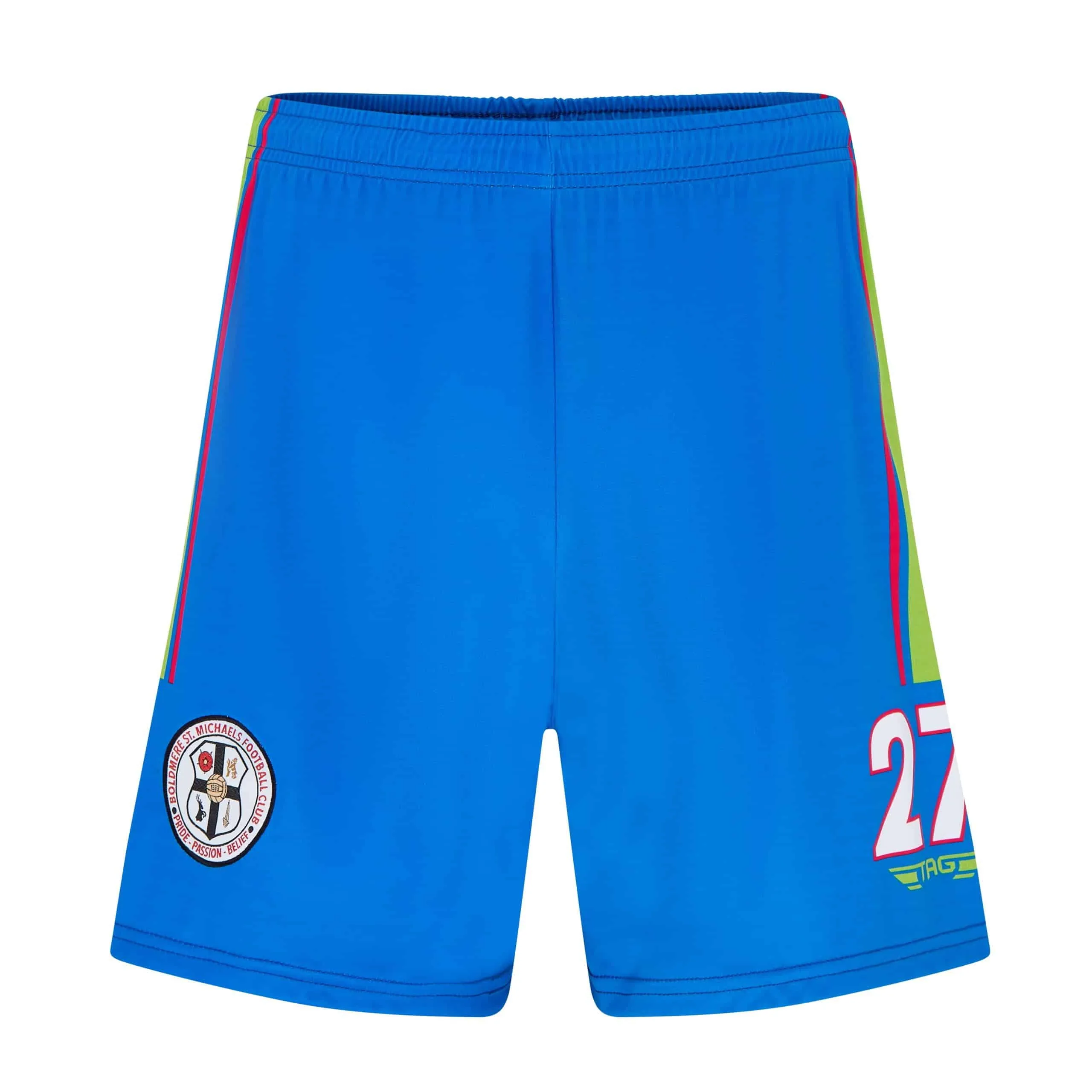 TAG Sportswear - Match Shorts - Training Shorts - Bespoke Teamwear