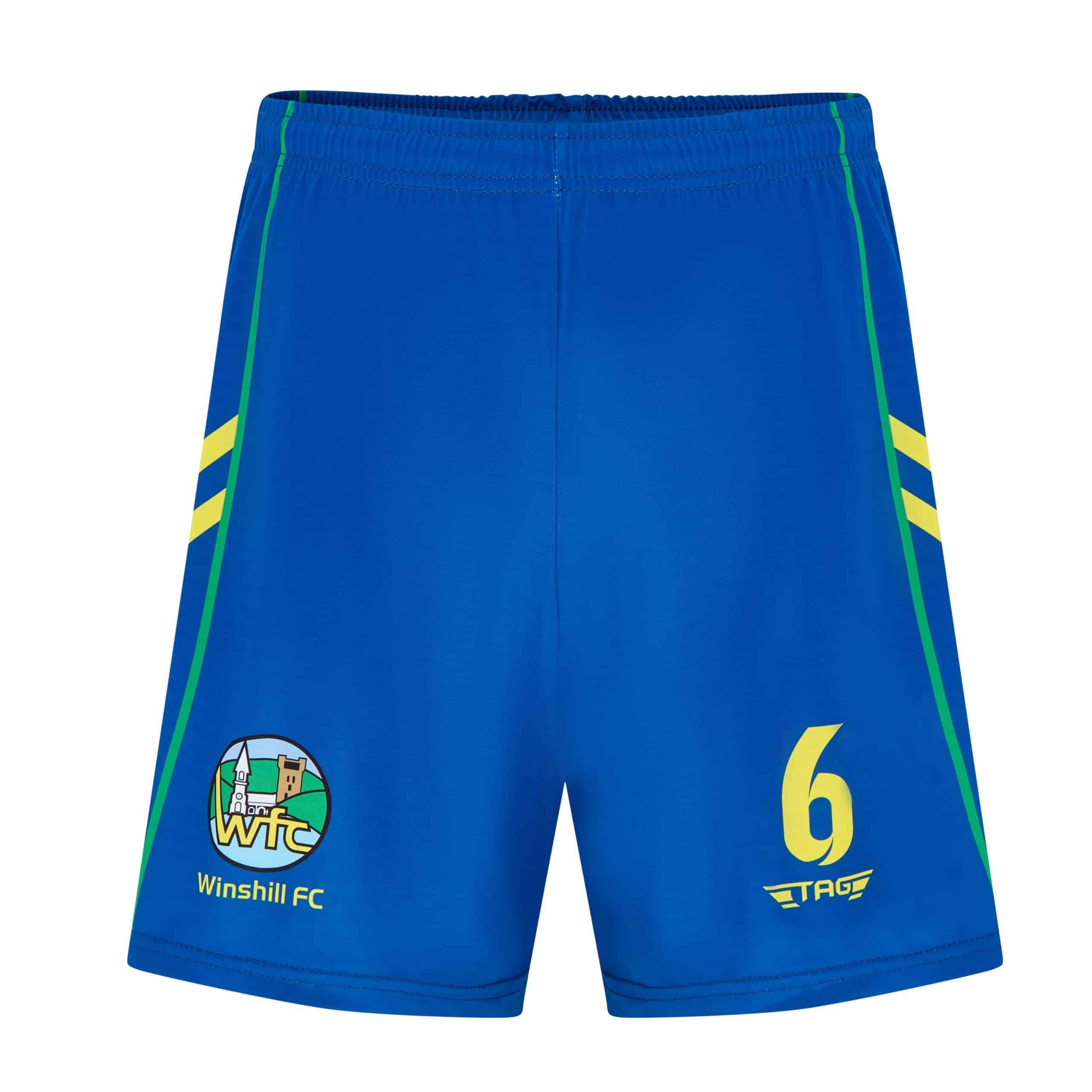 TAG Sportswear - Match Shorts - Training Shorts - Bespoke Teamwear