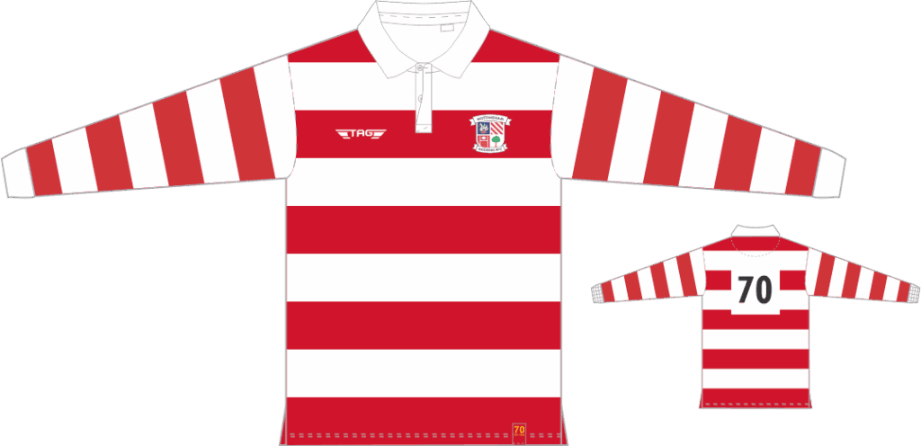 NOTTINGHAM MODERNS RFC - ANNIVERSARY SHIRTS - L/S - Tag Sportswear