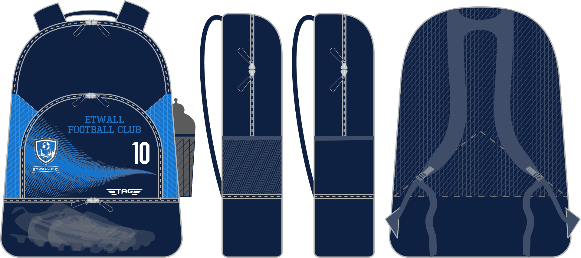 Etwall FC - Backpack - Image 1