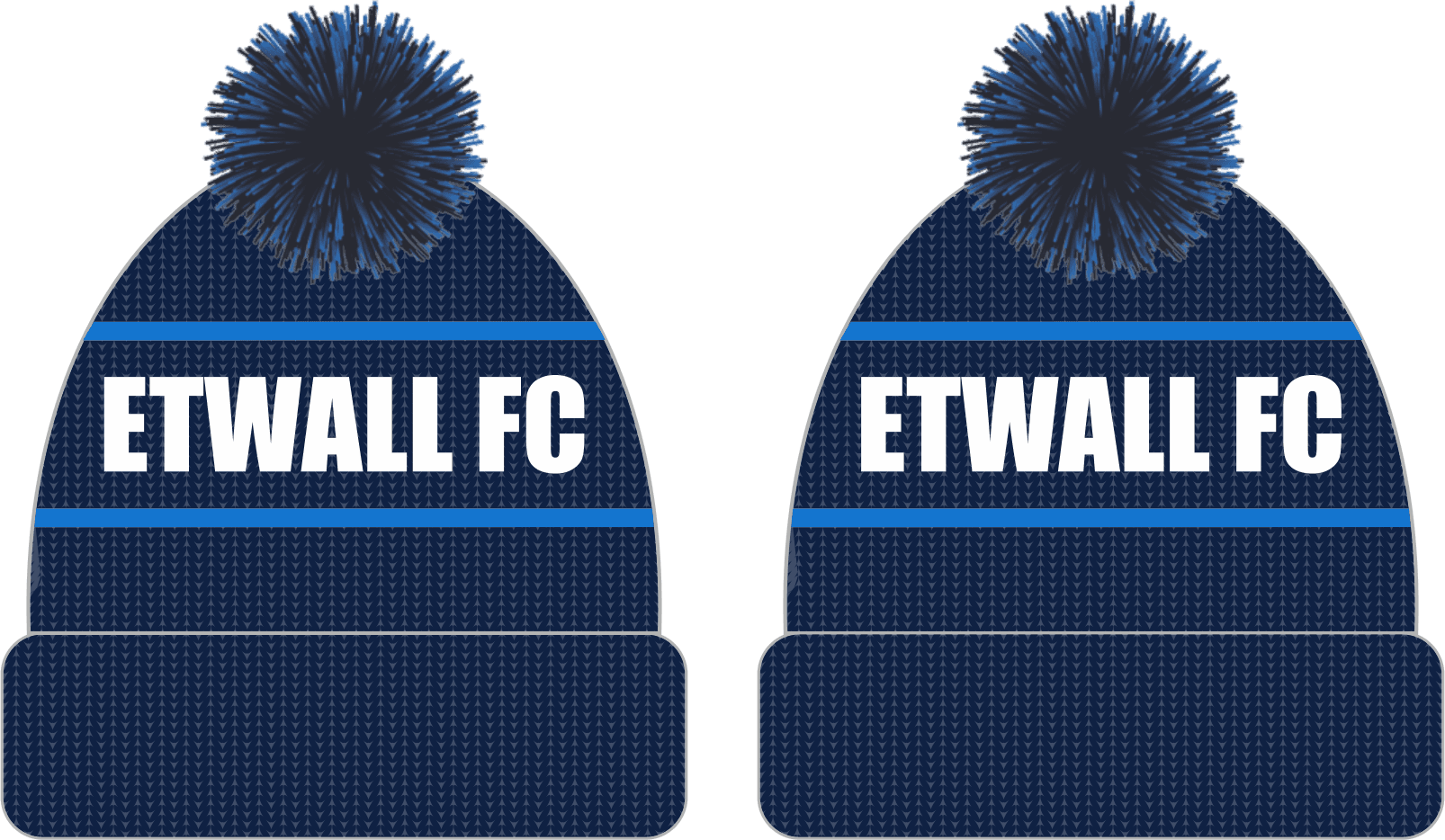 Etwall FC - Bobble Hat - Image 1