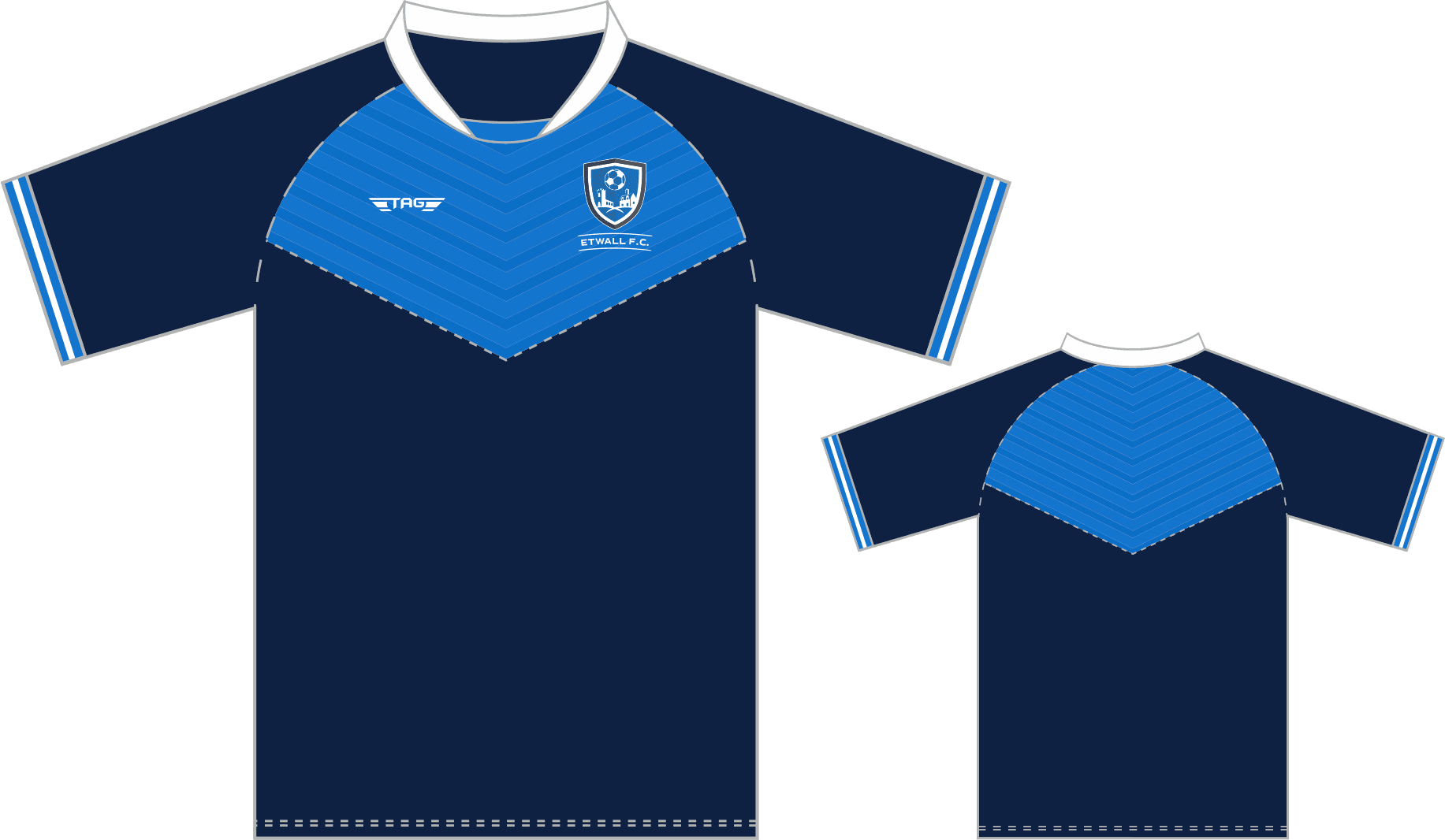 Etwall FC - Coaches Tee - S/S - Image 1
