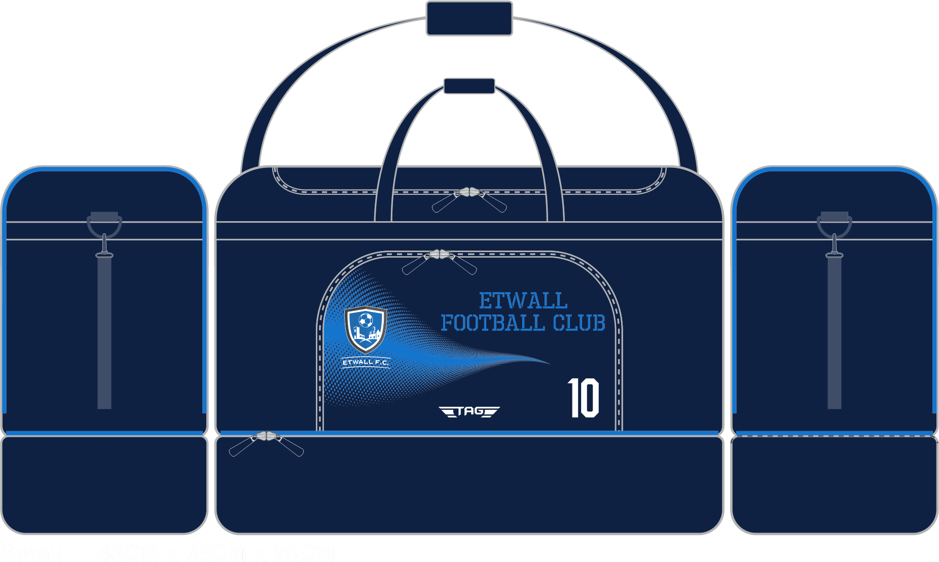 Etwall FC - Player Bag - Image 1