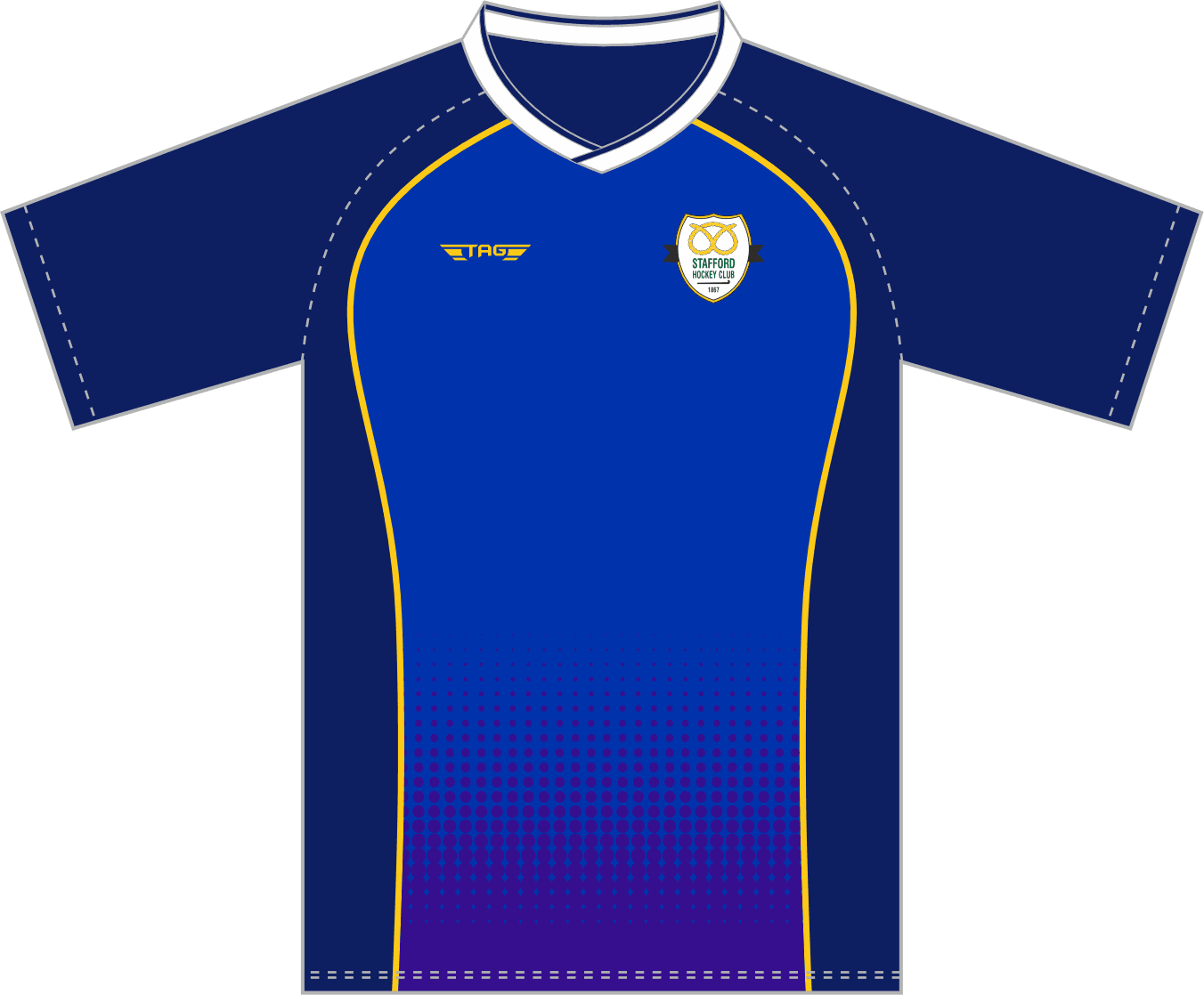 Stafford Hockey - Dallas - Training Tee - Image 1