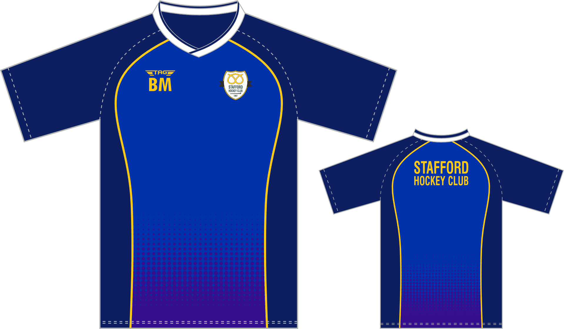 Stafford Hockey - Dallas - Training Tee - Image 2