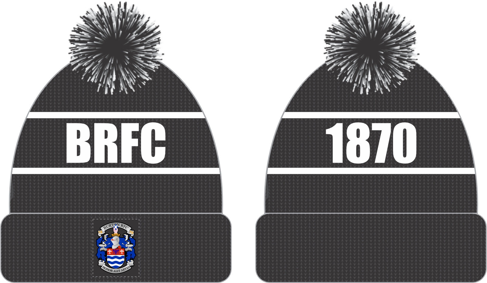 Burton RFC - Bobble Hat - Image 1